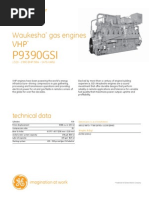 Waukesha Gas Engines VHP P9390GSI