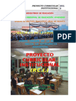 Proyecto Curricular Institucional