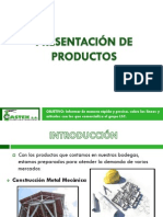 Catalogo de Productos Castek S.A.