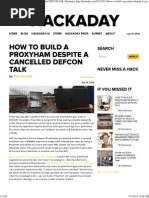 How To Build A ProxyHam