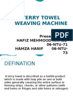 Terry Towel Weaving Machine