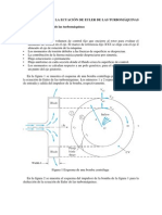 Ecuación de Euler de Las Turbomáquinas