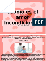 Cómo Es El Amor Incondicional - Joel Osteen