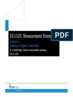 Ee1320 Analog To Digital Convertors