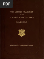 Bensly-The Fourth Book of Ezra-1875 PDF