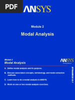 ANSYS Modal Analysis