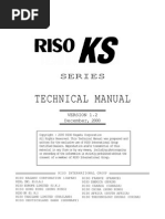 Riso KS 500 Service Manual