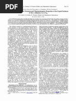 The Orthobaric Surface Tensions and Thermodynamic Properties of The Liquid Surfaces of The N-Alkanes, C5 To C28