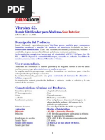 Vitrolux 63-Barniz Vitrificador PU-Enero-2015.