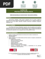 Curso de Protección Radiologica