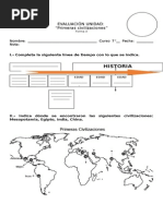 Evaluacion Civilizaciones 7mo