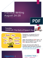 Aug 24-28 Prac Writ A