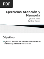 Ejercicios Atención y Memoriaa