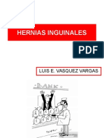 Hernias Inguinales y Eventraciones