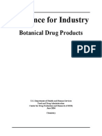 Guidance For Industry Botanical Drug Products