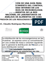 Expresión de Resultados de Incertidumbre en Microbiología