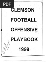 1999 Clemson Offense by Rich Rodriquez