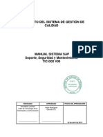 Manual Sistema Sap Soporte Seguridad y Mantenimiento PDF