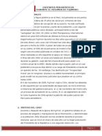 Destapes Periodísticos Durante El Régimen de Fujimori