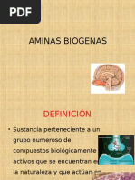 Aminas Biogenas