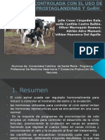 Uso de PGF2 y GNRH