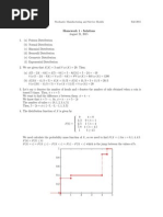 Isye 3232 Stochastic Manufacturing and Service Models Fall 2015 Z. She & Yl. Chang