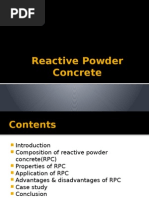 Reactive Powder Concrete