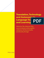 Translation, Technology and Autonomy in Language Teaching and Le