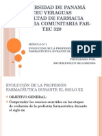 Evolucion de La Profesion Farmaceutica