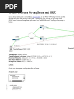 IPSEC Between StrongSwan and SRX