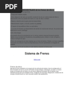 Ventajas y Desventajas de Los Frenos de Disco