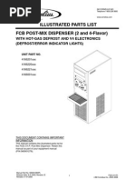 Illustrated Parts List FCB POST-MIX DISPENSER (2 and 4-Flavor)