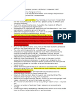 The Archaeology of Accounting Systems Anthony G Hopwood 1987