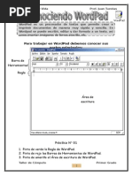 Conociendo WordPad - Primer Grado