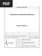 LOCG-GEN-Guideline-007 Rev 0 - Offshore Pipelines