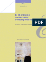 Roberto Rodríguez Guerra. El Liberalismo Conservador Contemporáneo