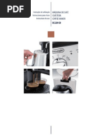 Manual Delonghi EC 220 Preta