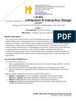 Interaction Design Syllabus Pratt