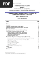 Swimming Energy Training in The 21st Century: The Justification For Radical Changes