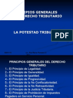 Principios Tributarios y Potestad Tributaria