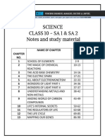 CBSE Science Notes - Class 10