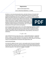 Magnetostatics Lecture 1