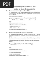 Esquemas Tipicos de Puesta A Tierra Usados en Lineas de Transmisión