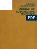 Design of Automotive Engines, Kolchin-Demidov