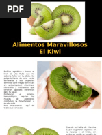 Alimentos Maravillosos El Kiwi