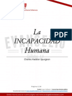 La Incapacidad Humana