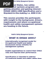 Ohsas 18001