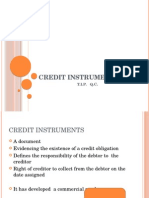 Credit Instrument