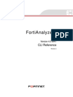 FortiAnalyzer CLI Reference v4 1 Rev2