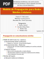 Modelo de Propagación para Redes Móviles Celulares